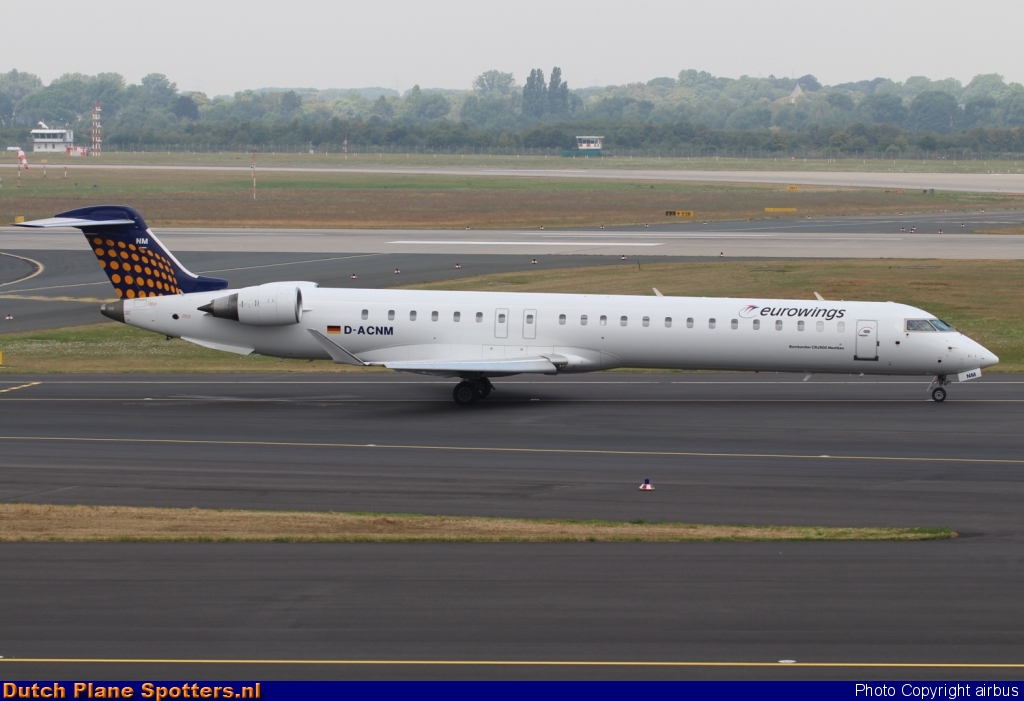 D-ACNM Bombardier Canadair CRJ900 Eurowings by airbus