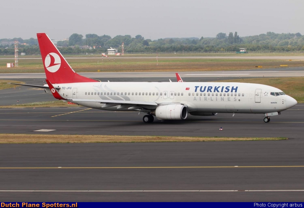TC-JFG Boeing 737-800 Turkish Airlines by airbus