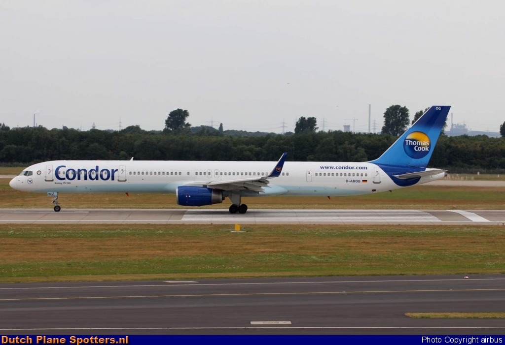 D-ABOG Boeing 757-300 Condor (Thomas Cook) by airbus