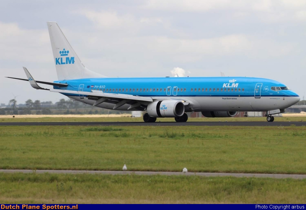 PH-BXD Boeing 737-800 KLM Royal Dutch Airlines by airbus