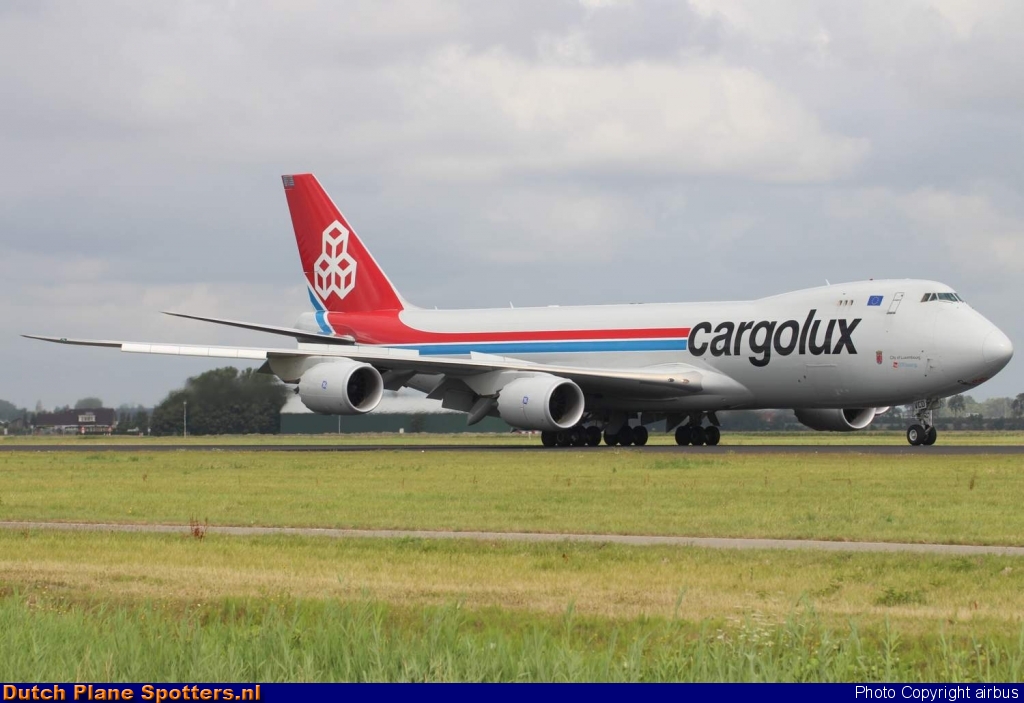 LX-VCD Boeing 747-8 Cargolux by airbus