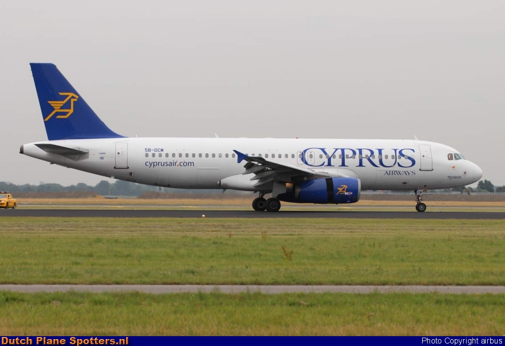 5B-DCM Airbus A320 Cyprus Airways by airbus