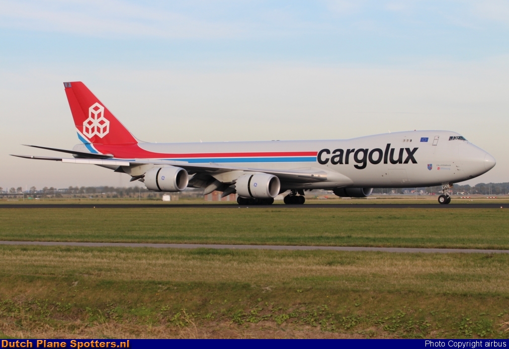 LX-VCC Boeing 747-8 Cargolux by airbus