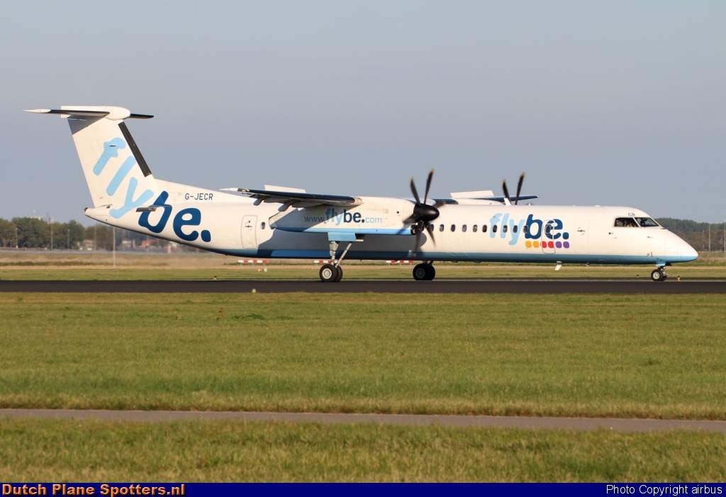 G-JECR Bombardier Dash 8-Q400 Flybe by airbus