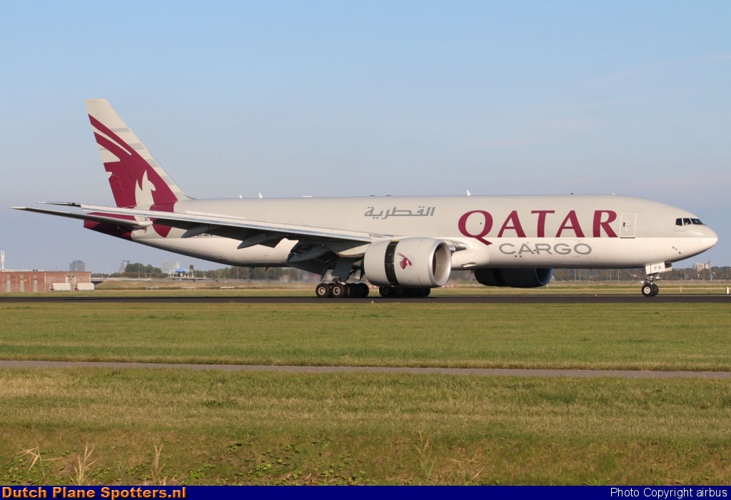 A7-BFA Boeing 777-F Qatar Airways Cargo by airbus