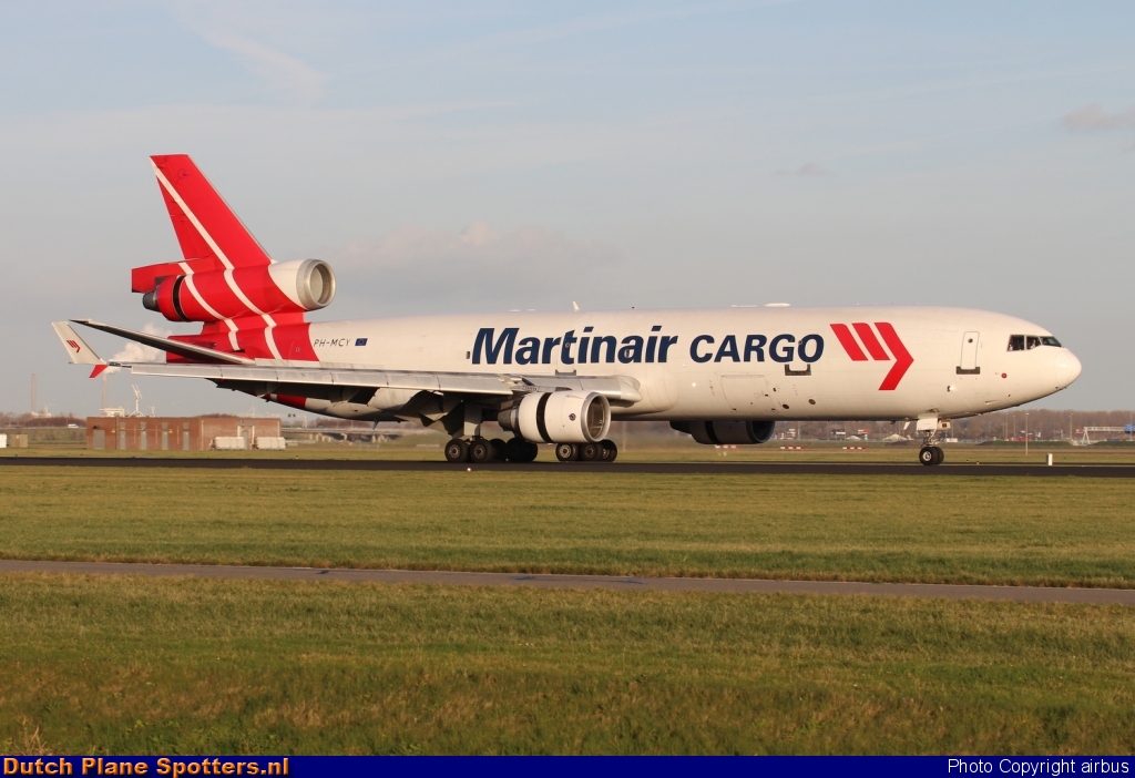 PH-MCY McDonnell Douglas MD-11 Martinair Cargo by airbus