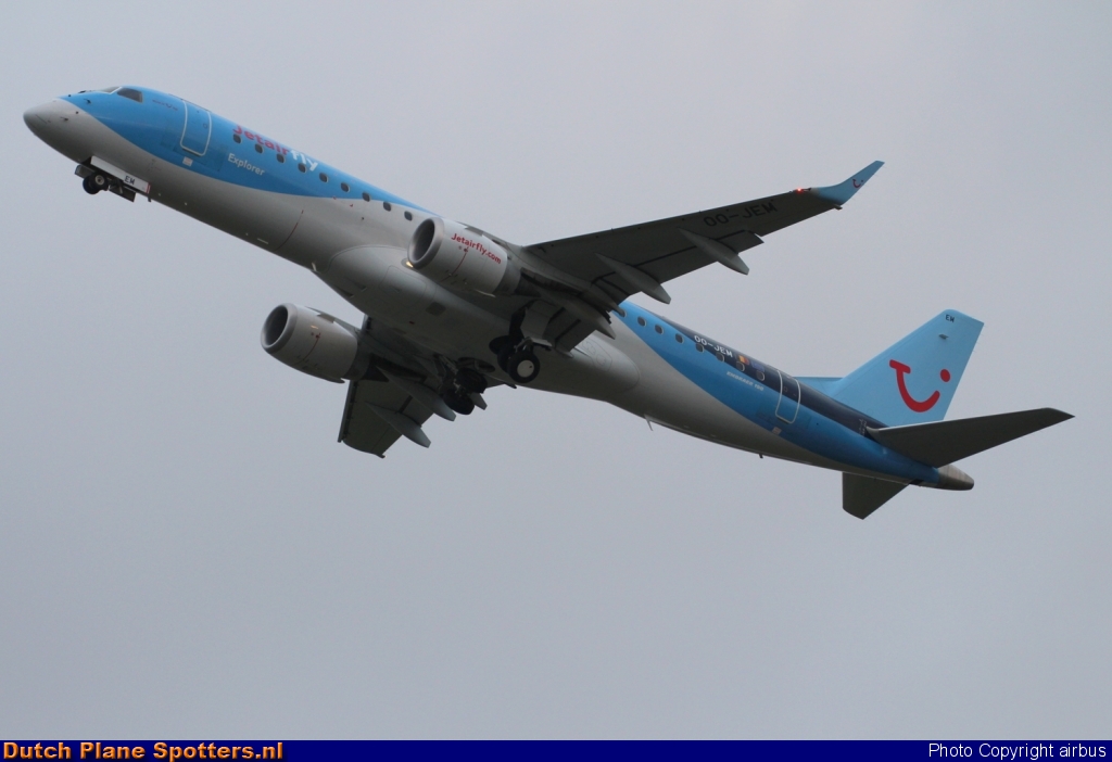 OO-JEM Embraer 190 Jetairfly by airbus