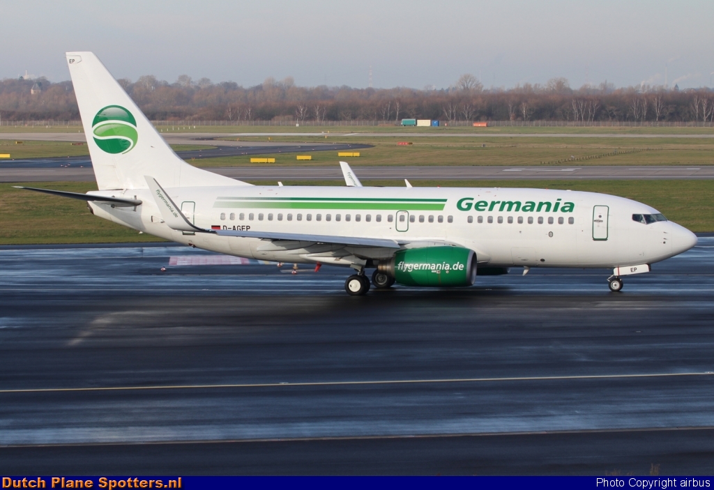 D-AGEP Boeing 737-700 Germania by airbus