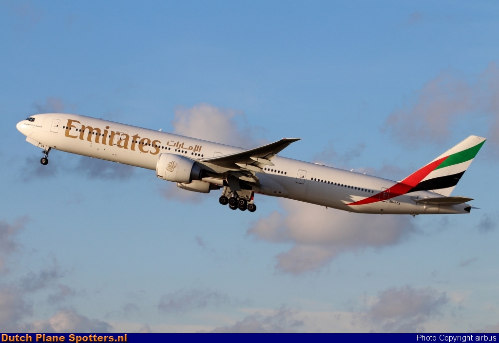 A6-ECA Boeing 777-300 Emirates by airbus