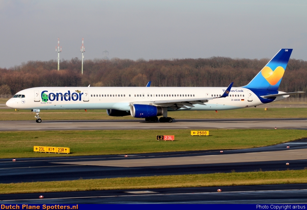 D-ABOB Boeing 757-300 Condor (Thomas Cook) by airbus