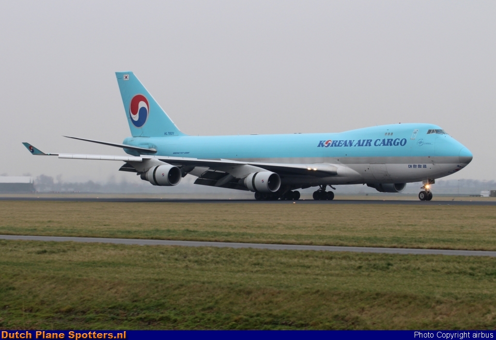 HL7601 Boeing 747-400 Korean Air Cargo by airbus