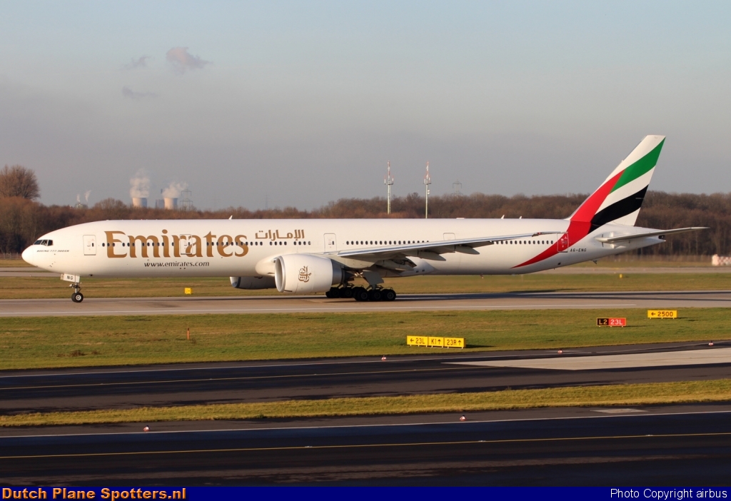 A6-ENG Boeing 777-300 Emirates by airbus