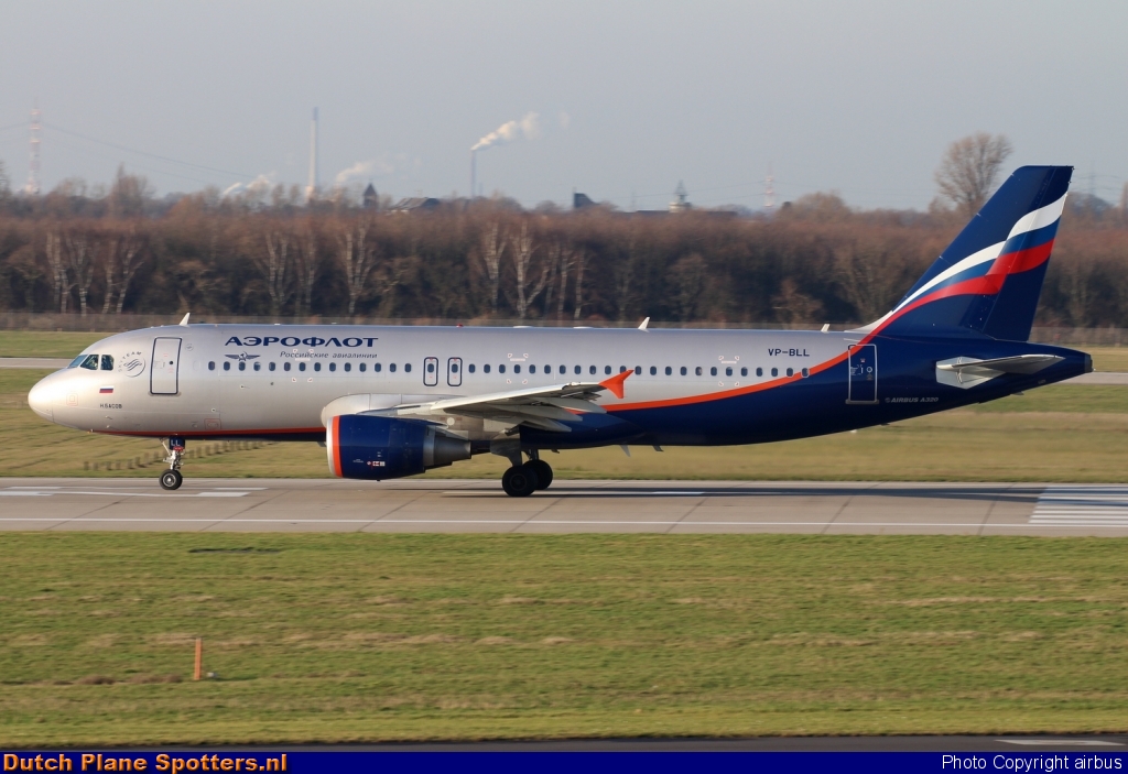VP-BLL Airbus A320 Aeroflot - Russian Airlines by airbus