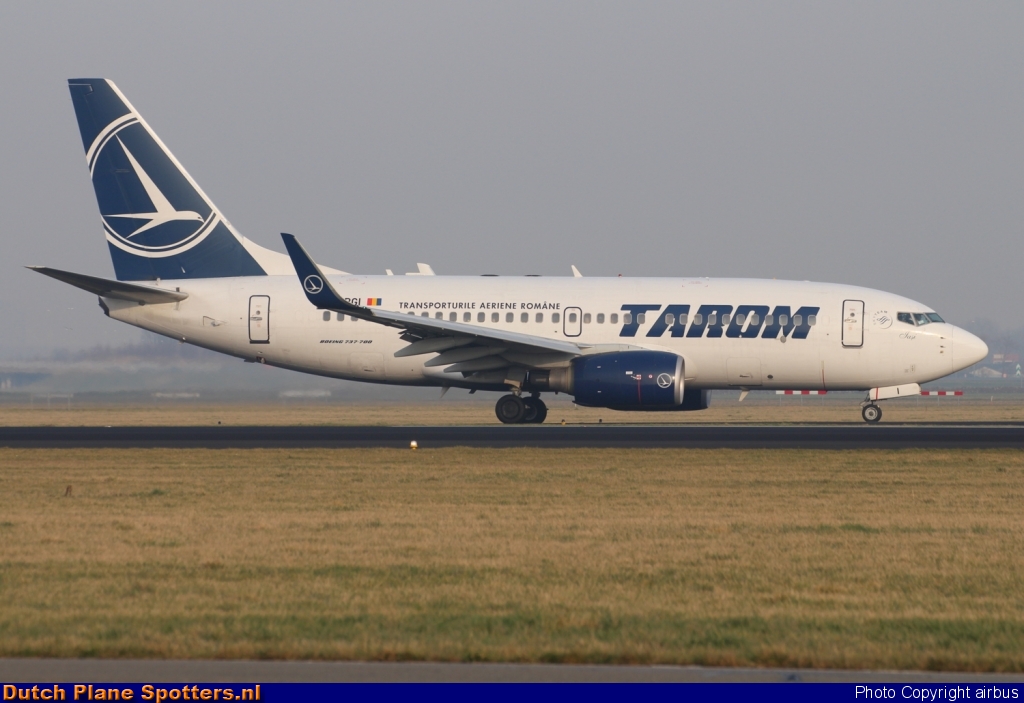 YR-BGI Boeing 737-700 TAROM by airbus
