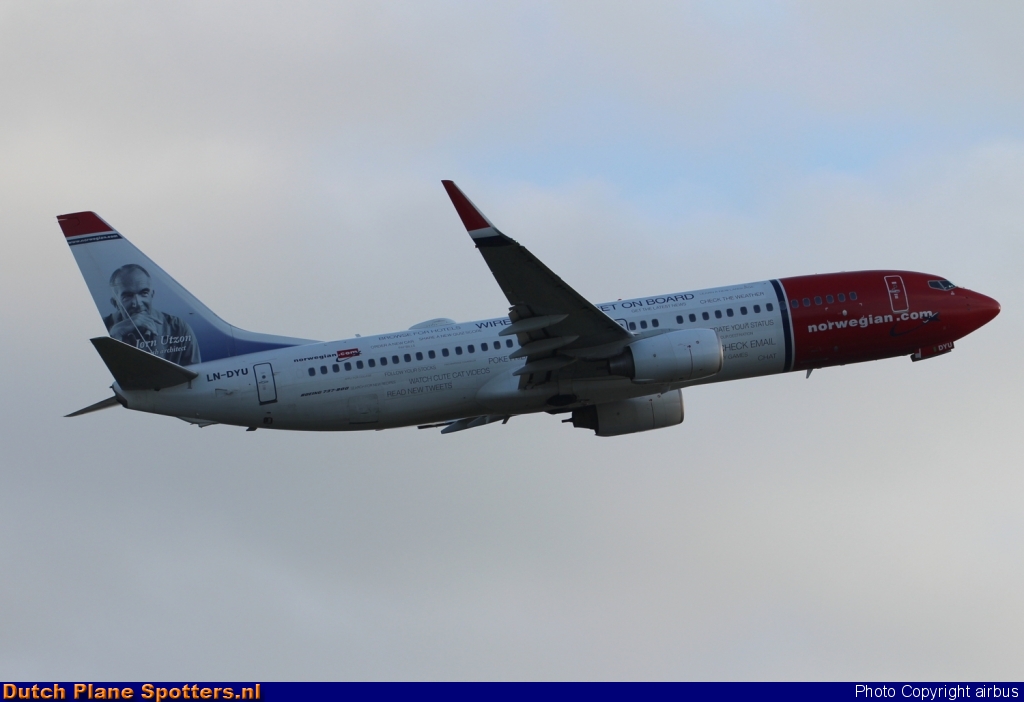 LN-DYU Boeing 737-800 Norwegian Air Shuttle by airbus