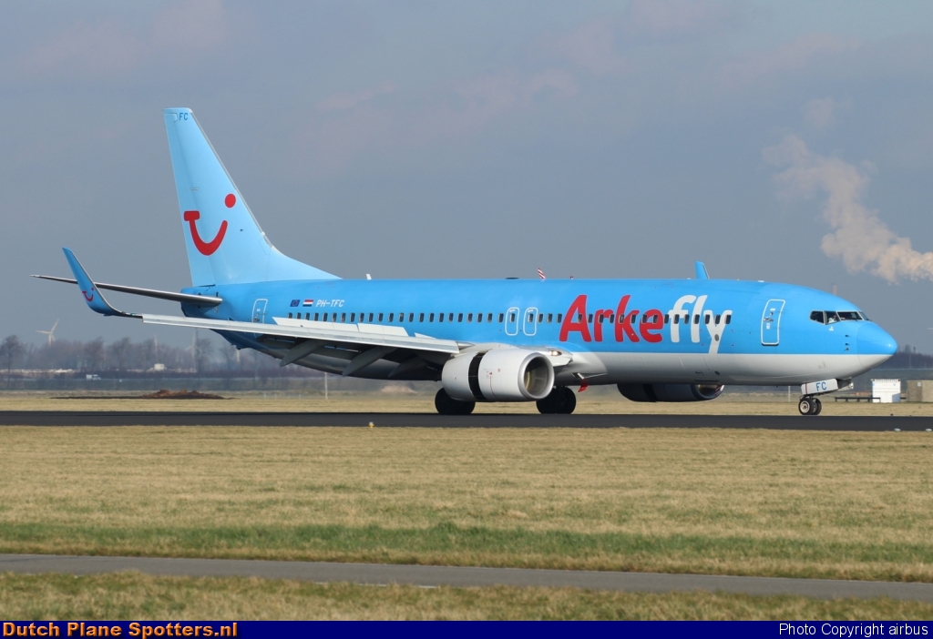PH-TFC Boeing 737-800 ArkeFly by airbus