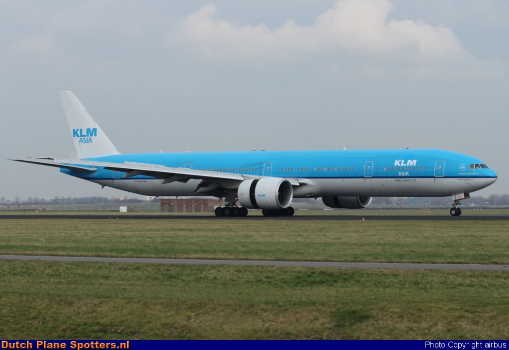 PH-BVB Boeing 777-300 KLM Asia by airbus