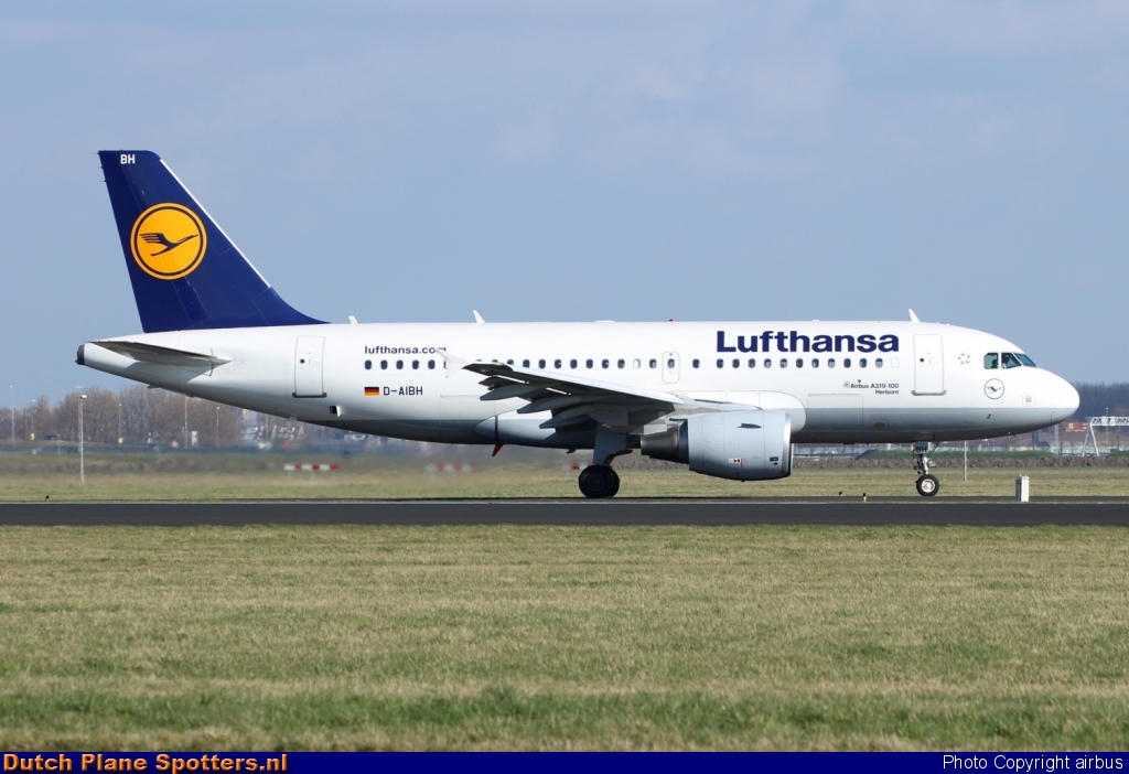 D-AIBH Airbus A319 Lufthansa by airbus