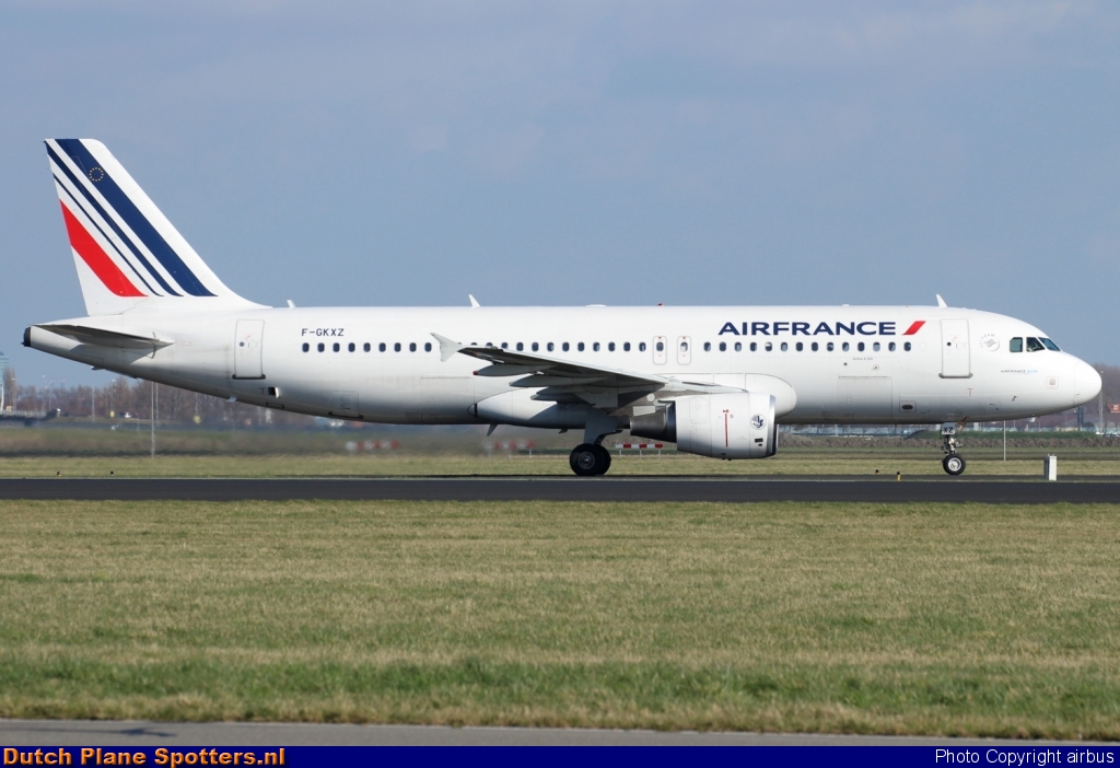 F-GKXZ Airbus A320 Air France by airbus