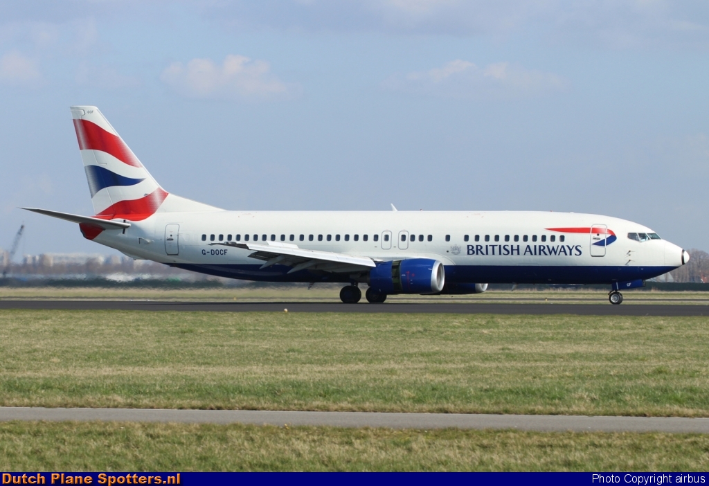 G-DOCF Boeing 737-400 British Airways by airbus