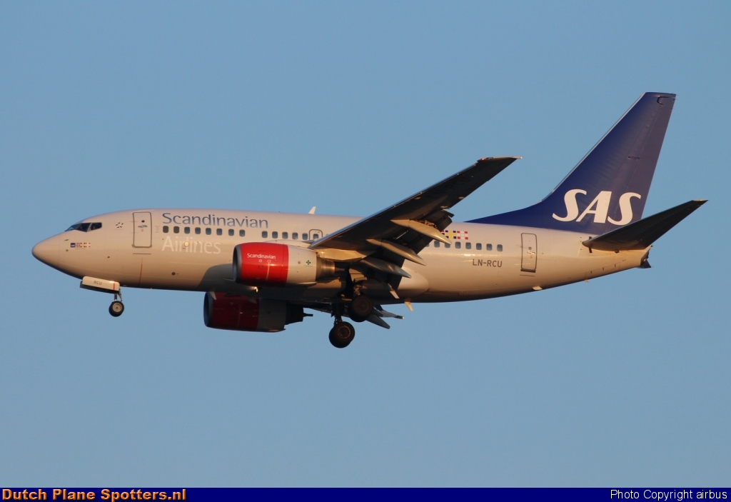 LN-RCU Boeing 737-600 SAS Scandinavian Airlines by airbus