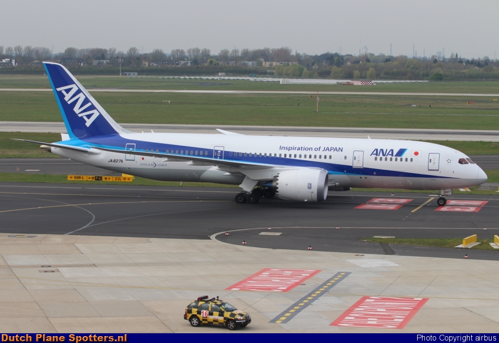 JA827A Boeing 787-8 Dreamliner All Nippon Airlines by airbus