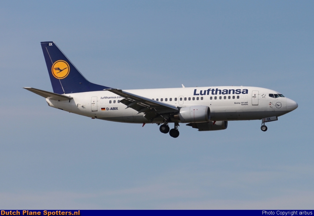 D-ABIX Boeing 737-500 Lufthansa by airbus
