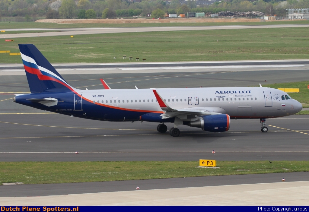 VQ-BPV Airbus A320 Aeroflot - Russian Airlines by airbus