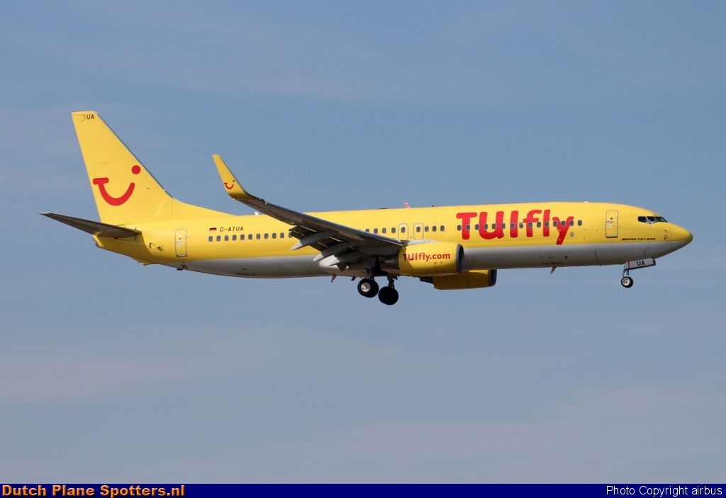 D-ATUA Boeing 737-800 TUIFly by airbus