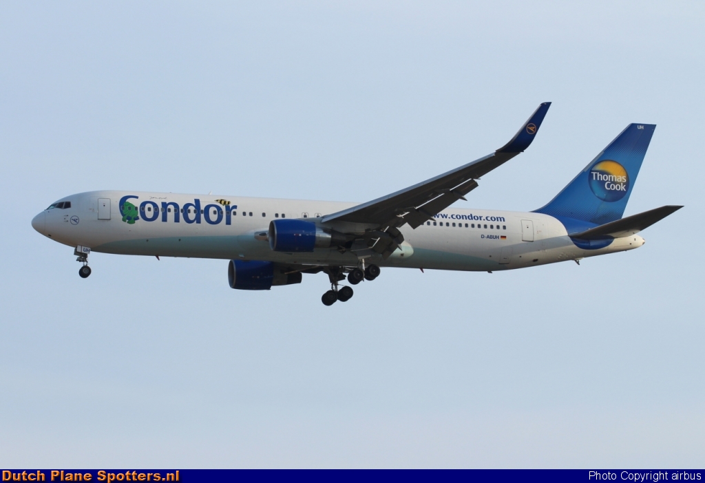 D-ABUH Boeing 767-300 Condor (Thomas Cook) by airbus