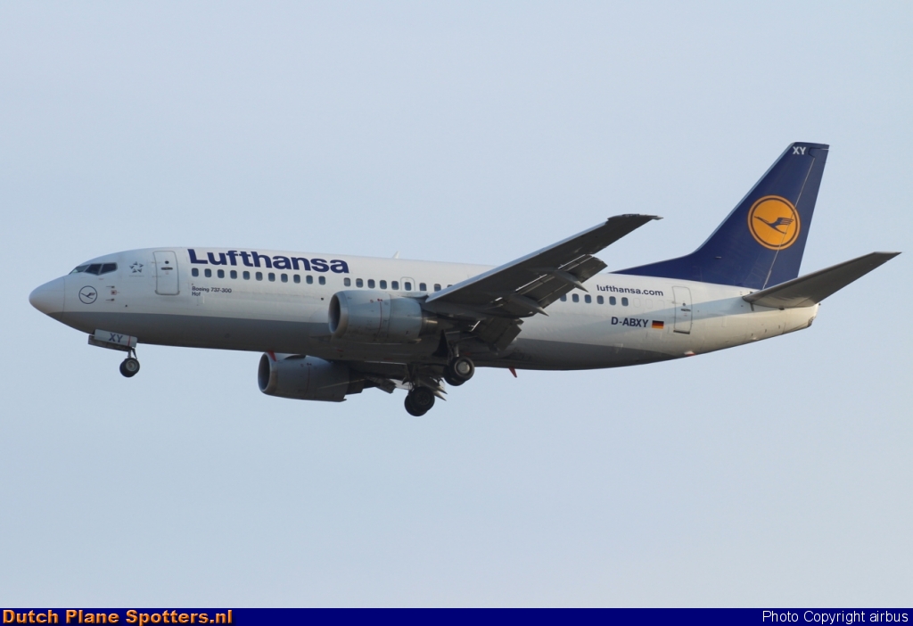 D-ABXY Boeing 737-300 Lufthansa by airbus
