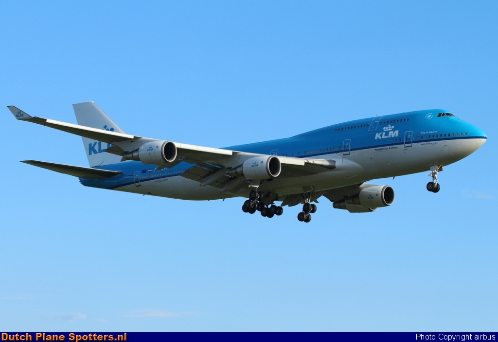 PH-BFI Boeing 747-400 KLM Royal Dutch Airlines by airbus