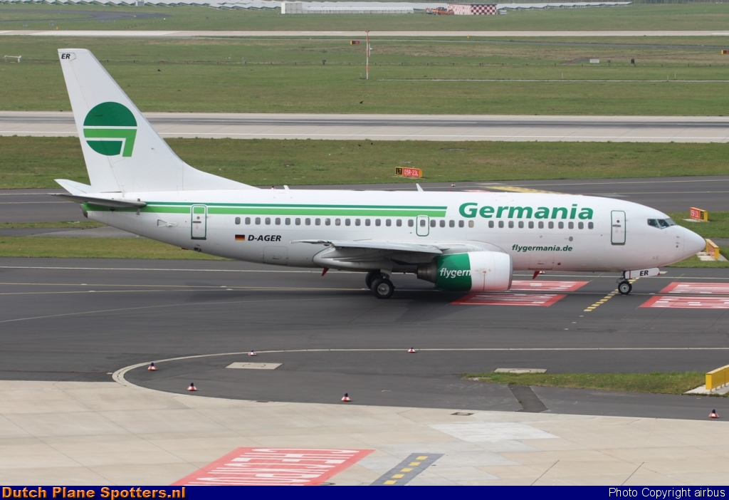 D-AGER Boeing 737-700 Germania by airbus