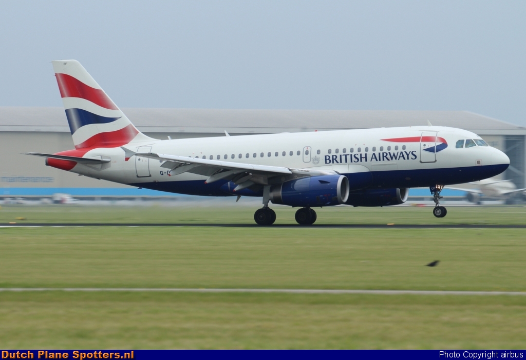 G-DBCF Airbus A319 British Airways by airbus