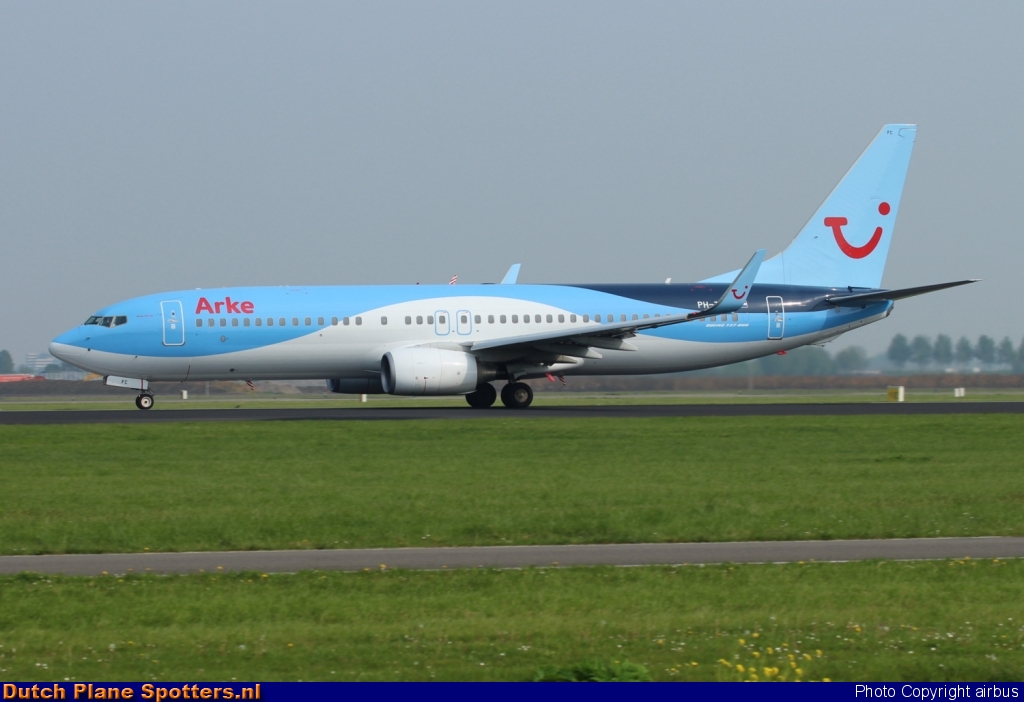 PH-TFC Boeing 737-800 ArkeFly by airbus