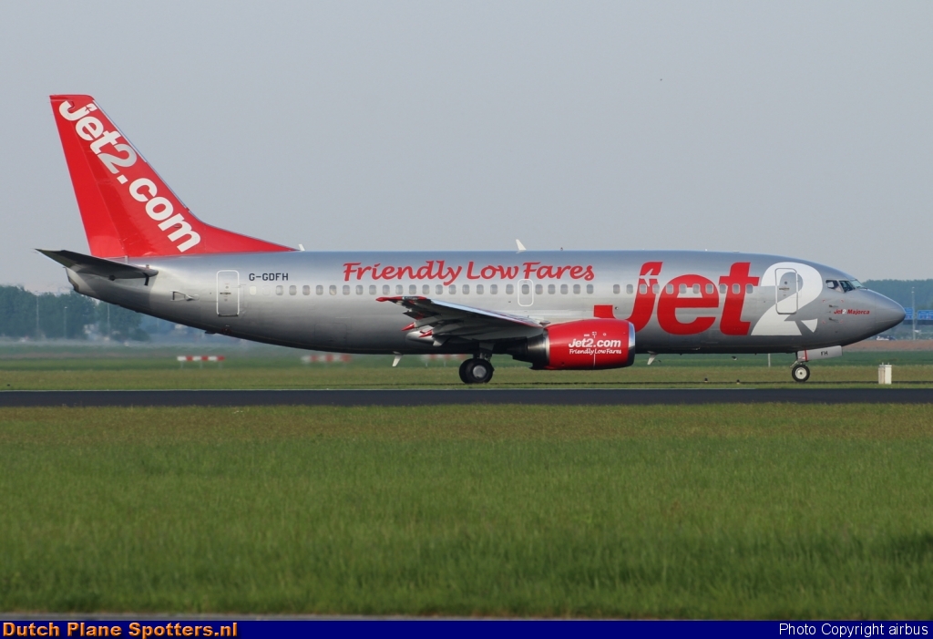 G-GDFH Boeing 737-300 Jet2 by airbus