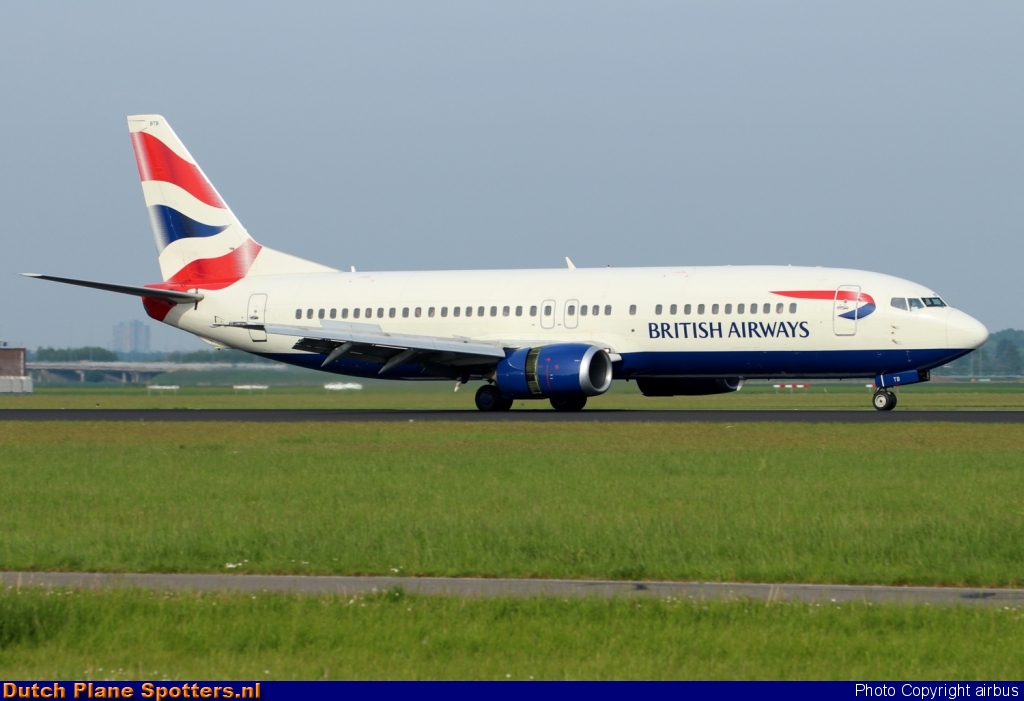 G-GBTB Boeing 737-400 British Airways by airbus