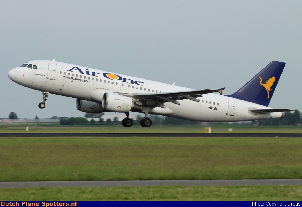 I-WEBB Airbus A320 Air One by airbus