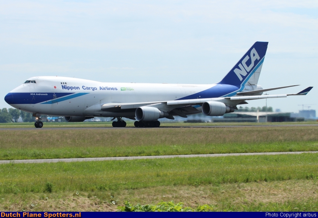 JA07KZ Boeing 747-400 Nippon Cargo Airlines by airbus