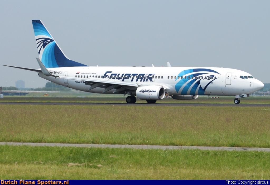 SU-GDY Boeing 737-800 Egypt Air by airbus