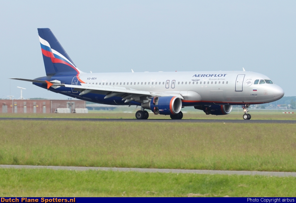 VQ-BEH Airbus A320 Aeroflot - Russian Airlines by airbus