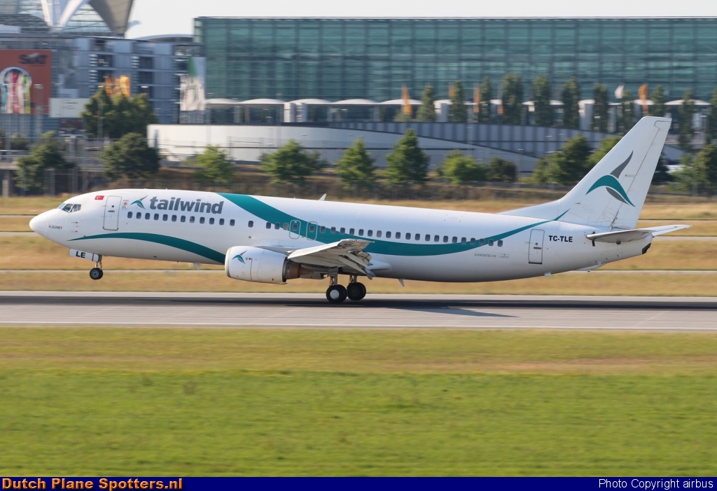 TC-TLE Boeing 737-400 Tailwind Airlines by airbus