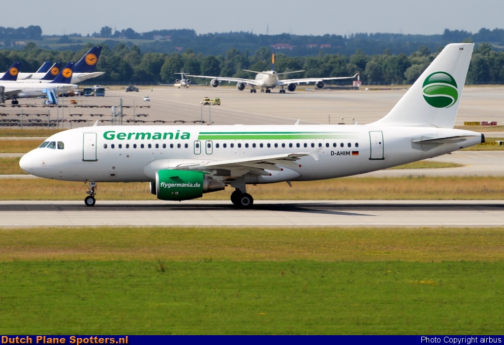 D-AHIM Airbus A319 Germania by airbus