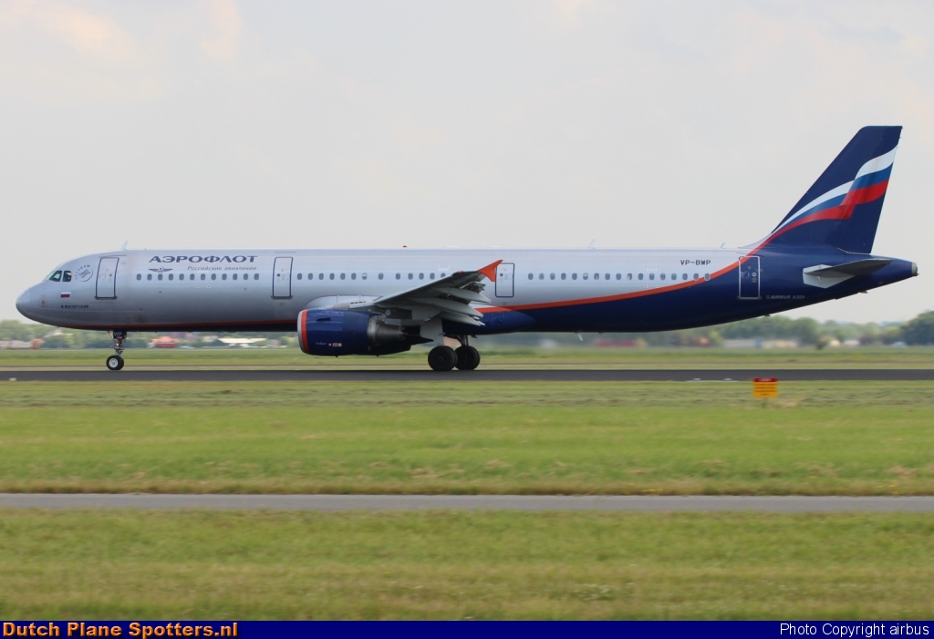 VP-BWP Airbus A321 Aeroflot - Russian Airlines by airbus