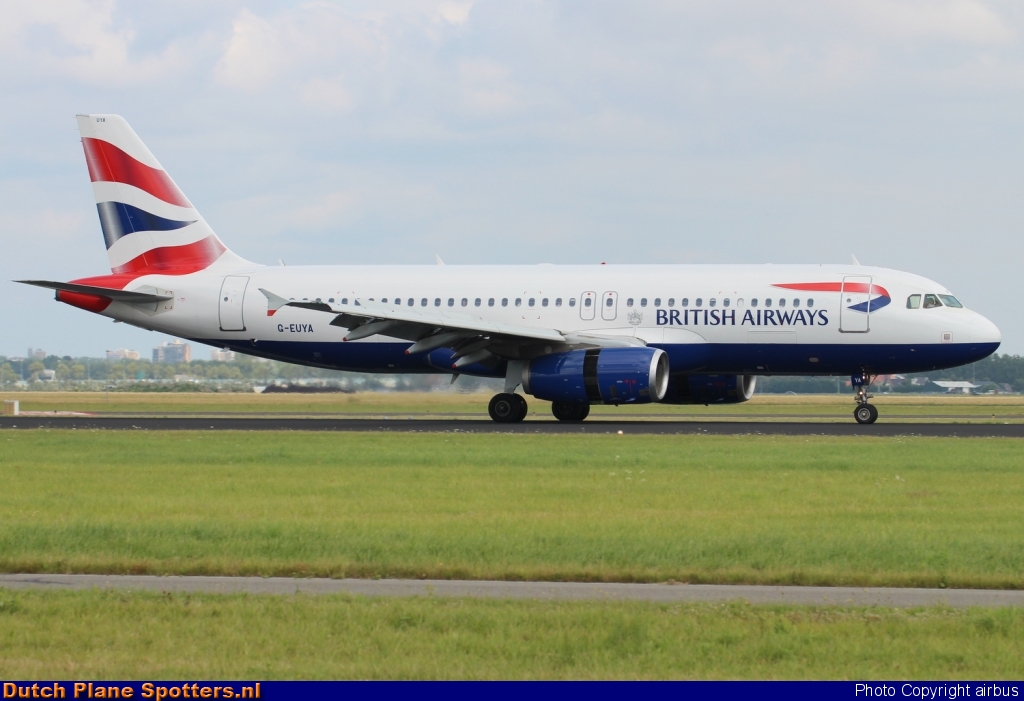 G-EUYA Airbus A320 British Airways by airbus