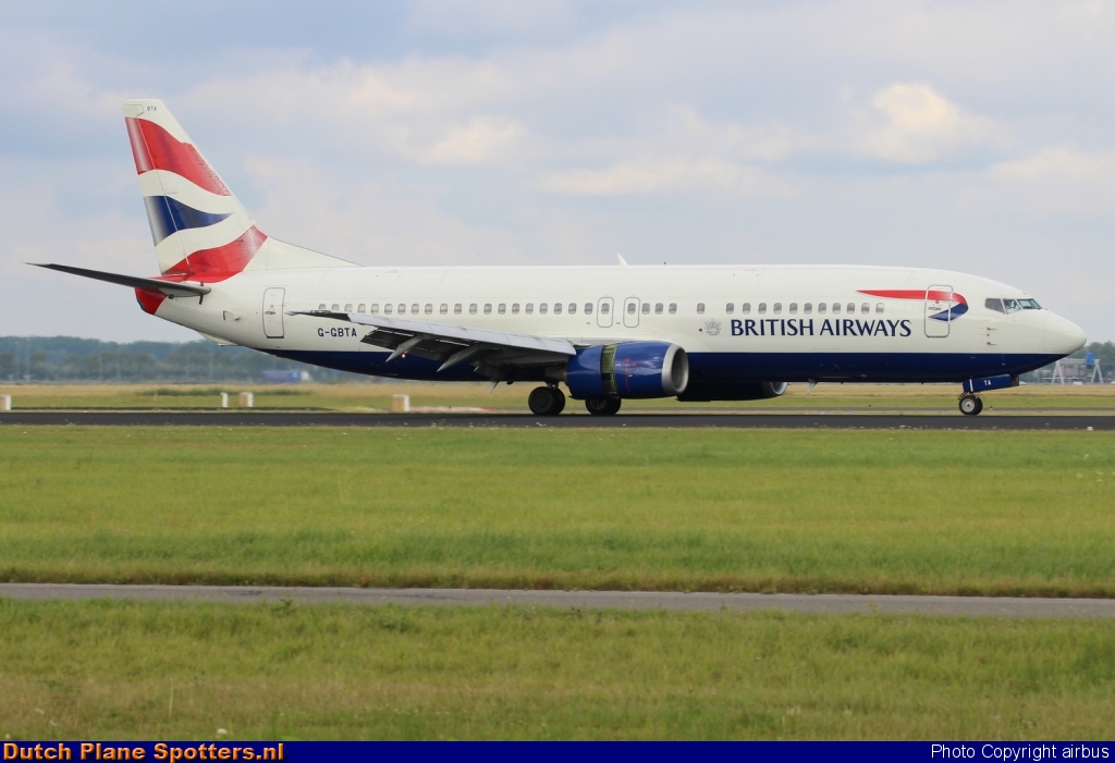 G-GBTA Boeing 737-400 British Airways by airbus