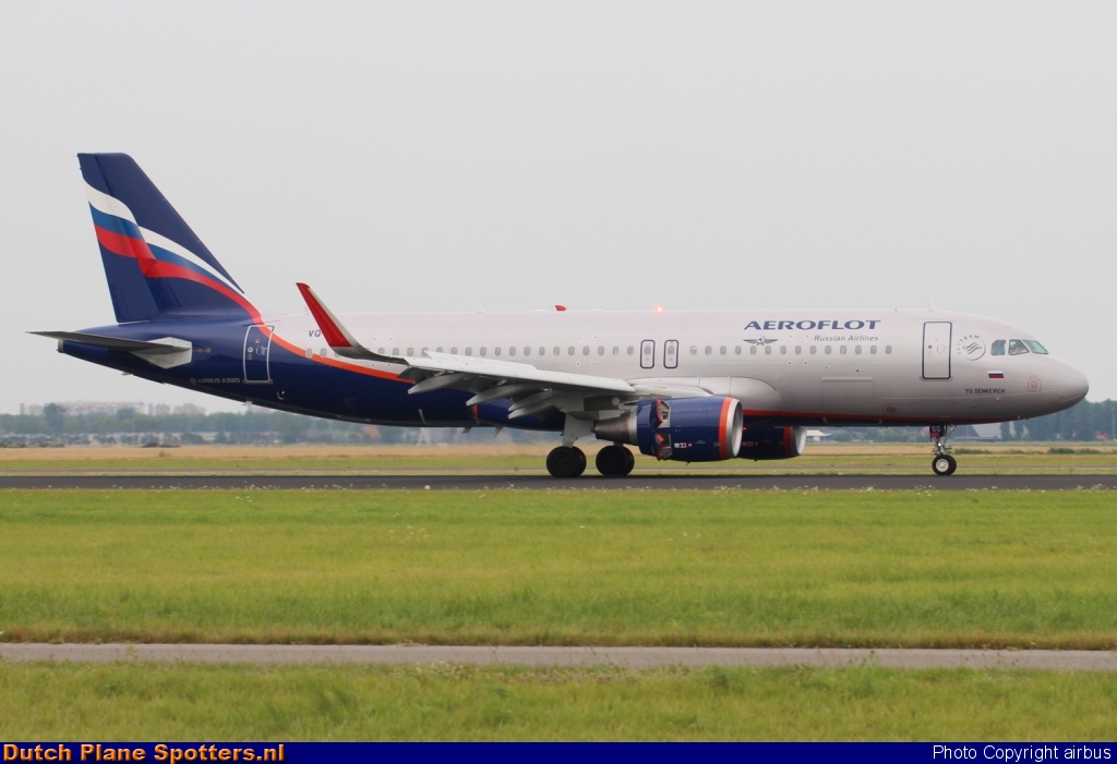 VQ-BSG Airbus A320 Aeroflot - Russian Airlines by airbus
