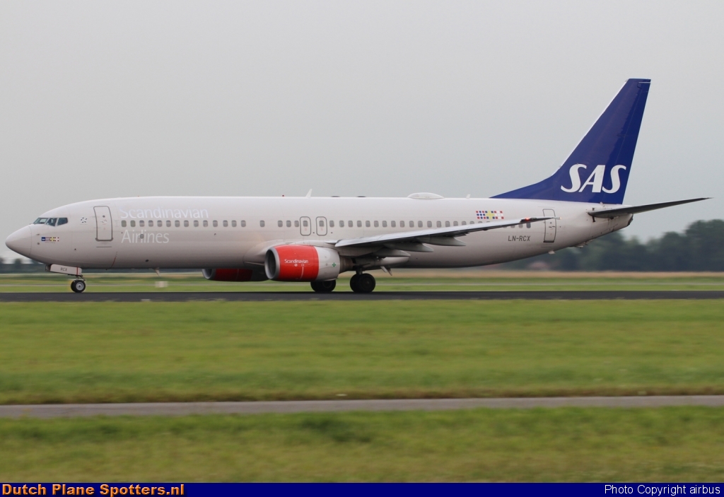 LN-RCX Boeing 737-800 SAS Scandinavian Airlines by airbus
