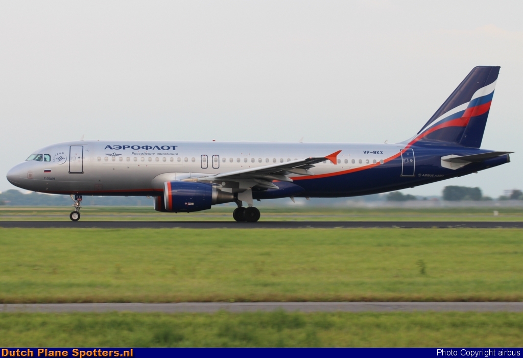 VP-BKX Airbus A320 Aeroflot - Russian Airlines by airbus