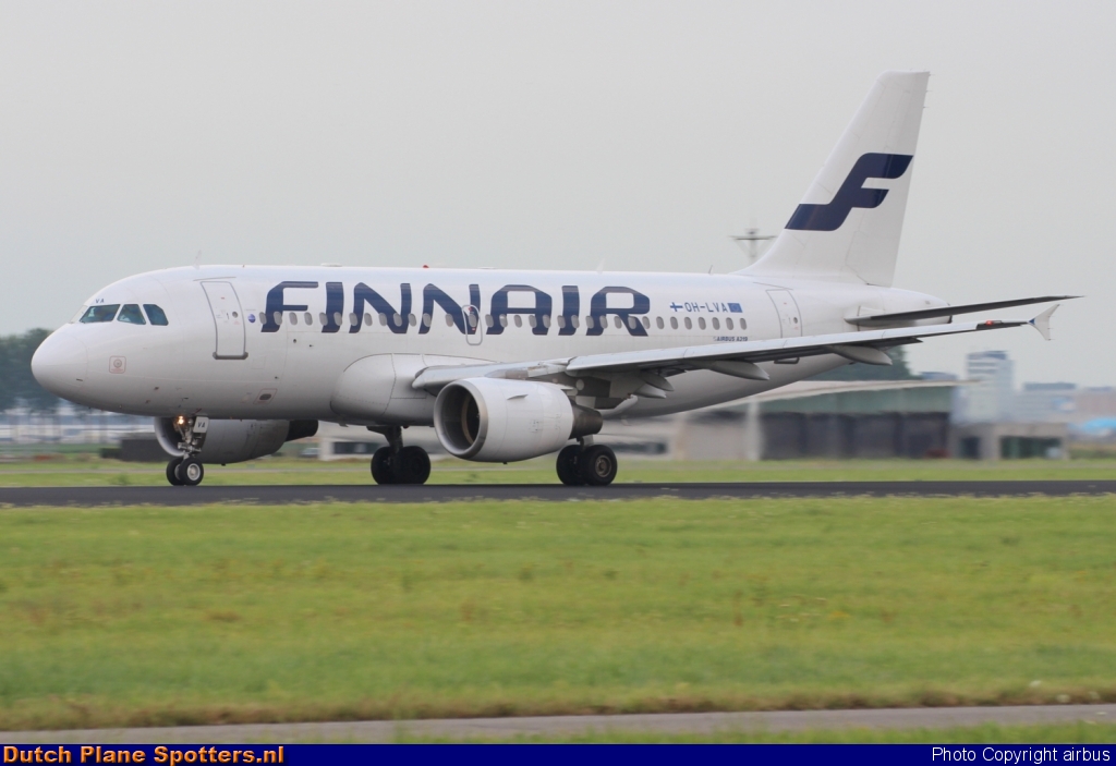 OH-LVA Airbus A319 Finnair by airbus